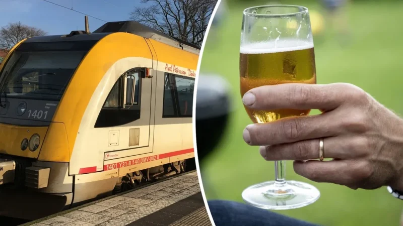 Får man dricka alkohol på tåg? Här är vad som faktiskt gäller
