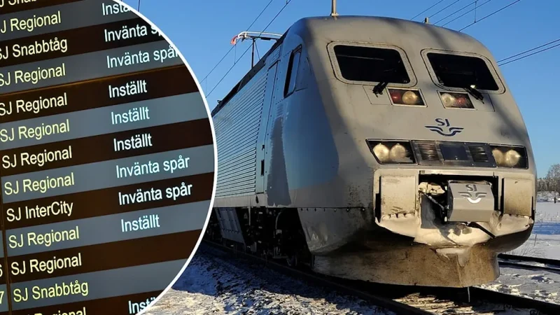 sj inställda tåg