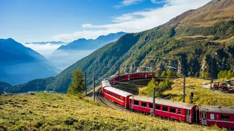 tåg till italien