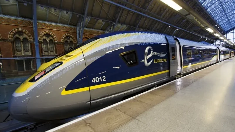 tåg till london