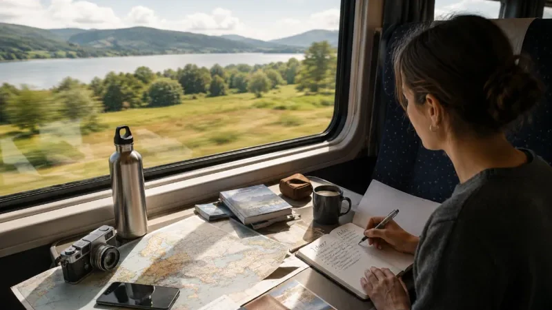 Så planerar du tågsemestern utan att överplanera